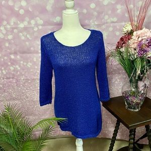 Chicos tunic top *see Chicos size chart in photos*